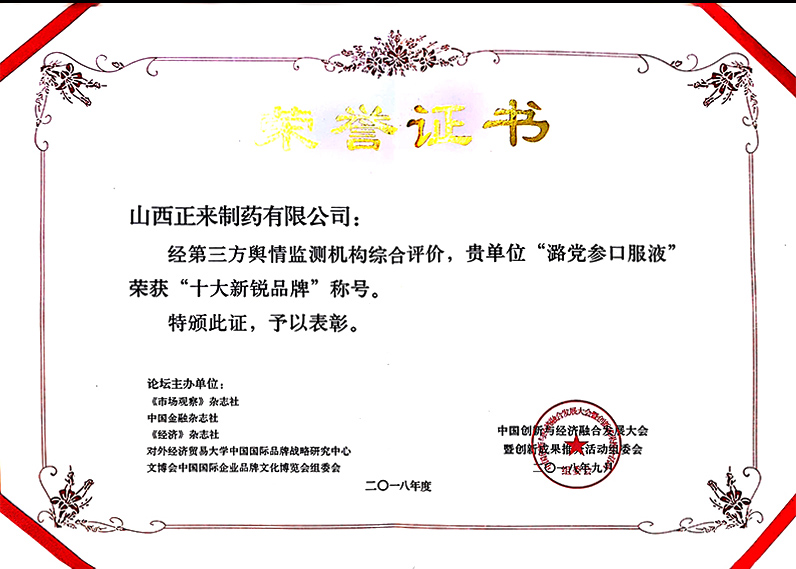 十大新銳品牌