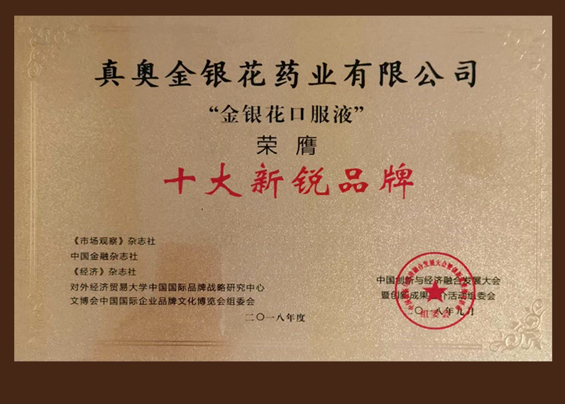 十大新銳品牌